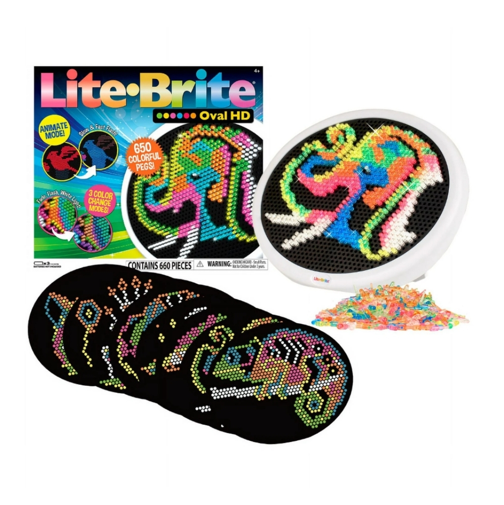 Lite-Brite Oval HD Learning Toy